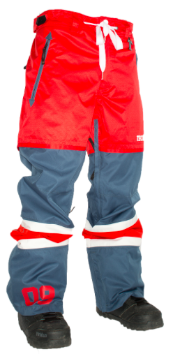 Сноубордические брюки Technine Hockey pant red/navy -50%