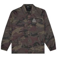 Куртка HUF SU19 Triple Triangle coaches jacket woodland -30%