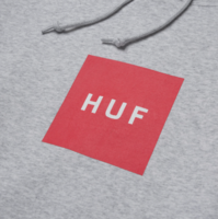 Худи HUF SP22 Essentials box logo pullover athletic heather