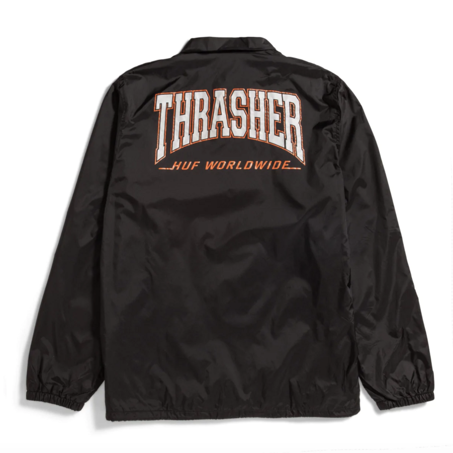 Куртка HUF X Thrasher Split coaches black