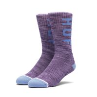 Носки HUF Melange og logo socks purple -30%