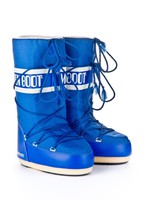 Зимние сапоги, детские мунбуты Tecnica Moon Boot Nylon electric blue junior