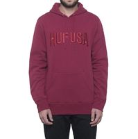 Реглан HUF Team Logo pullover hoodie terracota -40%