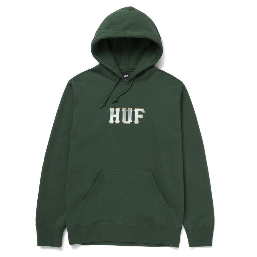 Худи HUF HO21 VVS pullover dark green