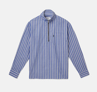 Рубашка WeSC Fall18 Banks ls shirt relaxed fit marine blue -50%