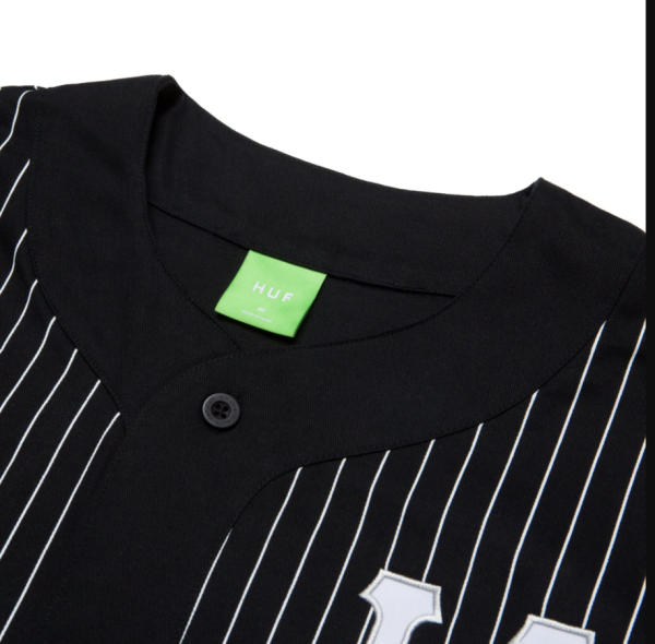 Джерсі HUF SP22 Forever baseball jersey black