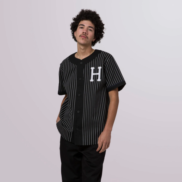 Джерсі HUF SP22 Forever baseball jersey black