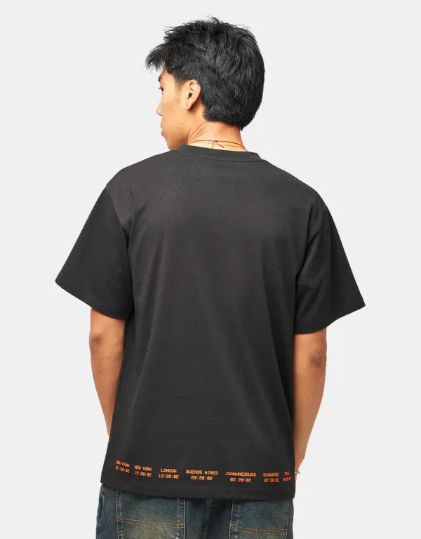 Футболка HUF SP26 Flight Path black