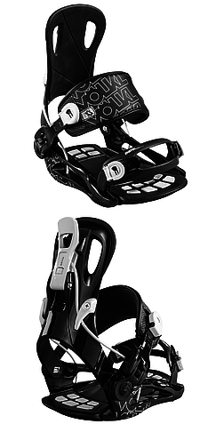 Сноубордичні кріплення Volkl Vision Fastec black