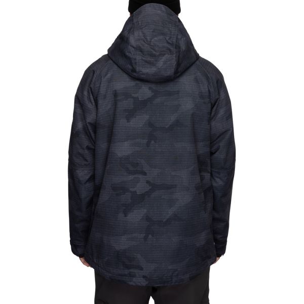 Сноубордична куртка 686 Geo Black camo Clrblk