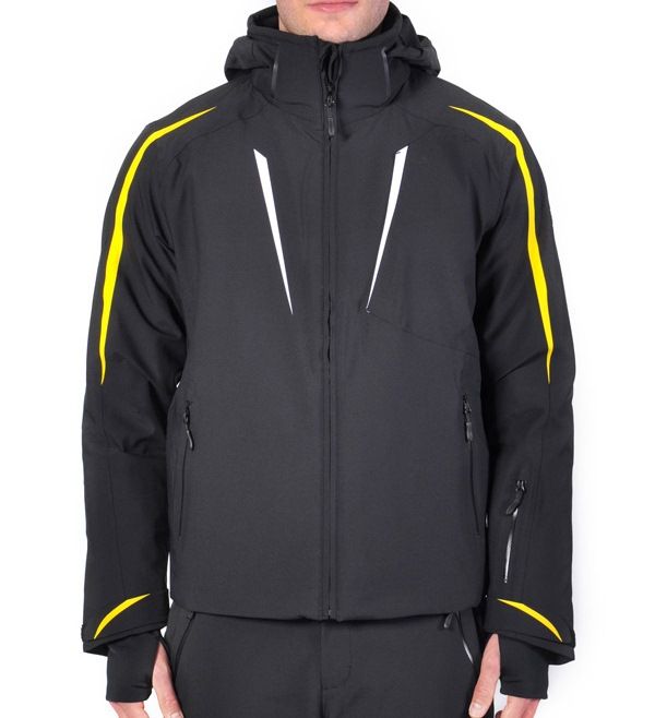 Гірськолижна куртка Volkl Black Flash Jacket black/yellow/white
