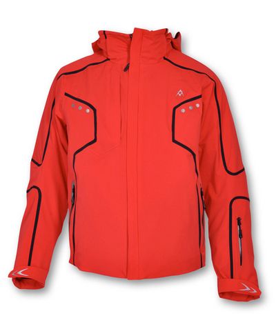 Гірськолижна куртка Volkl Black Jack Jacket red/black