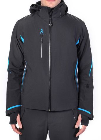 Гірськолижна куртка Volkl Black Jack Jacket black bright azure white