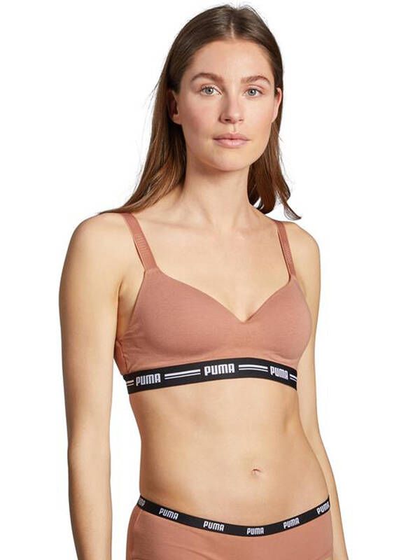 Топ Puma 604024001 Padded top mocca