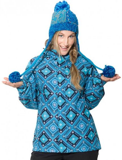 Жіноча куртка Horsefeathers Carina blue peru