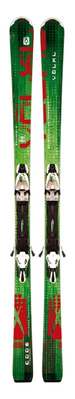 Гірські лижі Volkl Code Speedwall red + кріплення Marker rMotion 12.0 D