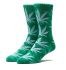 Шкарпетки HUF Tie Dye Plantlife Sock green