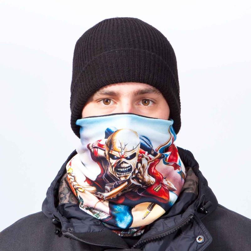 Celtek Meltdown neck gatier Iron Maiden trooper