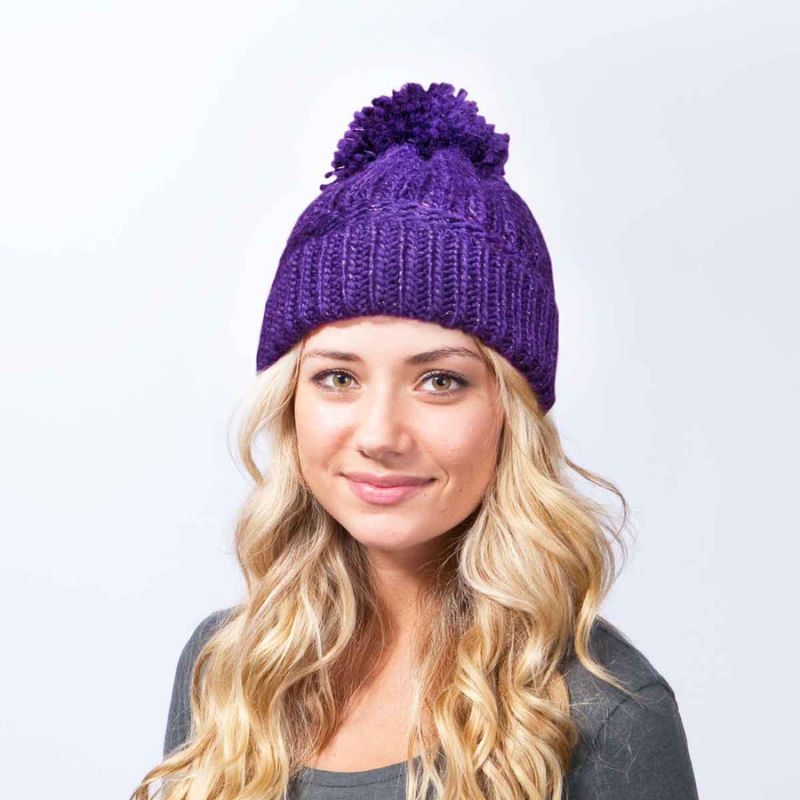 Шапка Celtek Zen pom beanie lavender