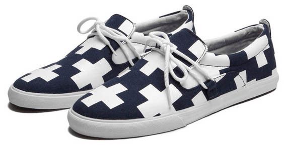 Мокасини Supra Belay navy canvas