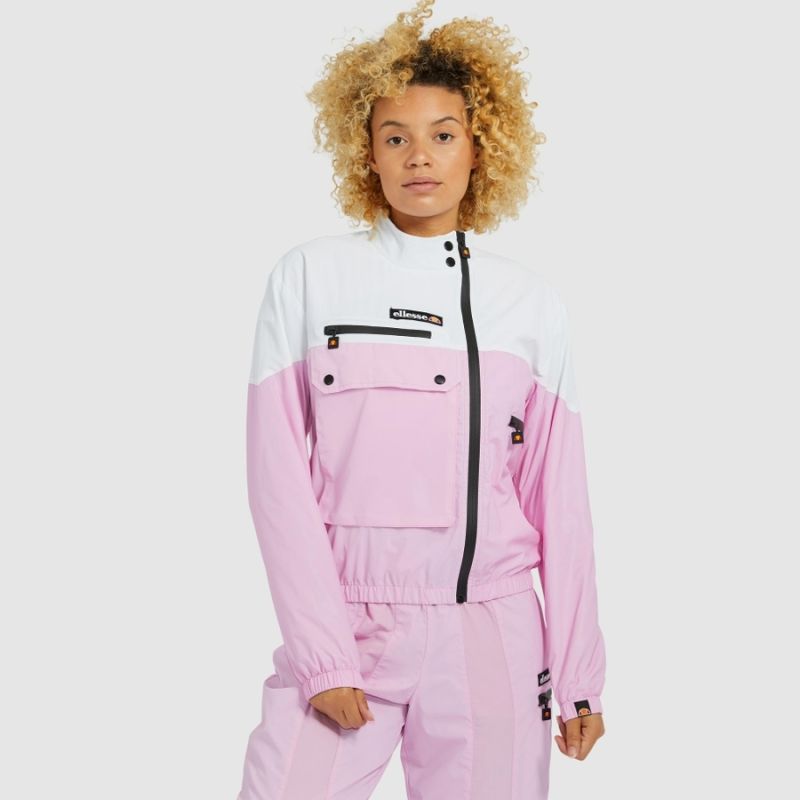 Жіноча куртка Ellesse Q3FA20 Mydos track top pink reflective