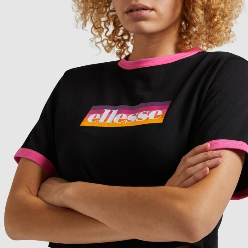 Жіноча футболка Ellesse Q1SP21 Filide crop tee black