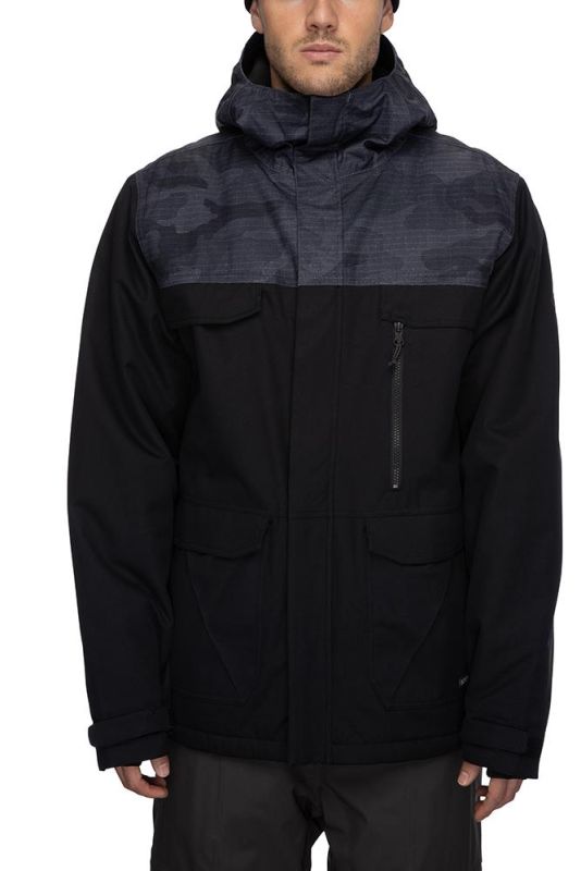 Сноубордична куртка 686 Infinity Insulated Black Clrblk