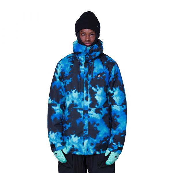 Сноубордична куртка 686 Foundation Insulated blue slush nebula