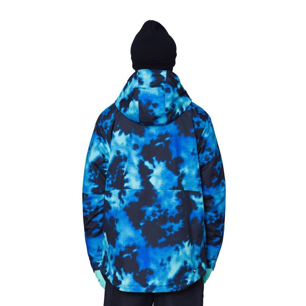 Сноубордична куртка 686 Foundation Insulated blue slush nebula
