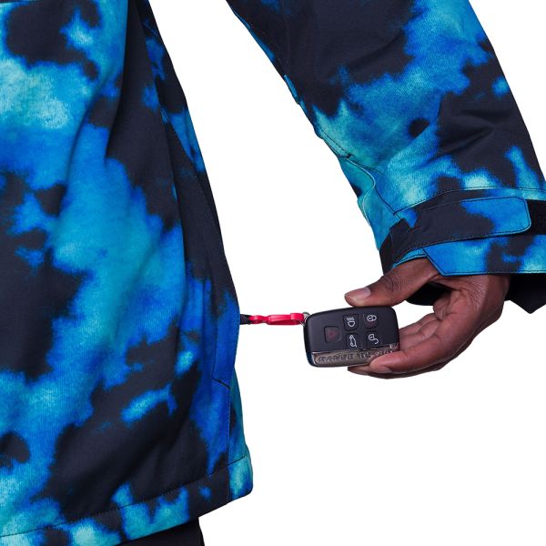 Сноубордична куртка 686 Foundation Insulated blue slush nebula