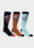 Шкарпетки для зимових видів спорту 686 Vibes Sock 3-Pack Assorted