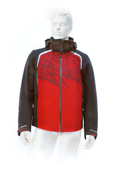 Гірськолижна куртка Volkl Black Flash Jacket black/red black print