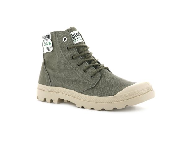 Черевики Palladium Pampa hi organic dusky green