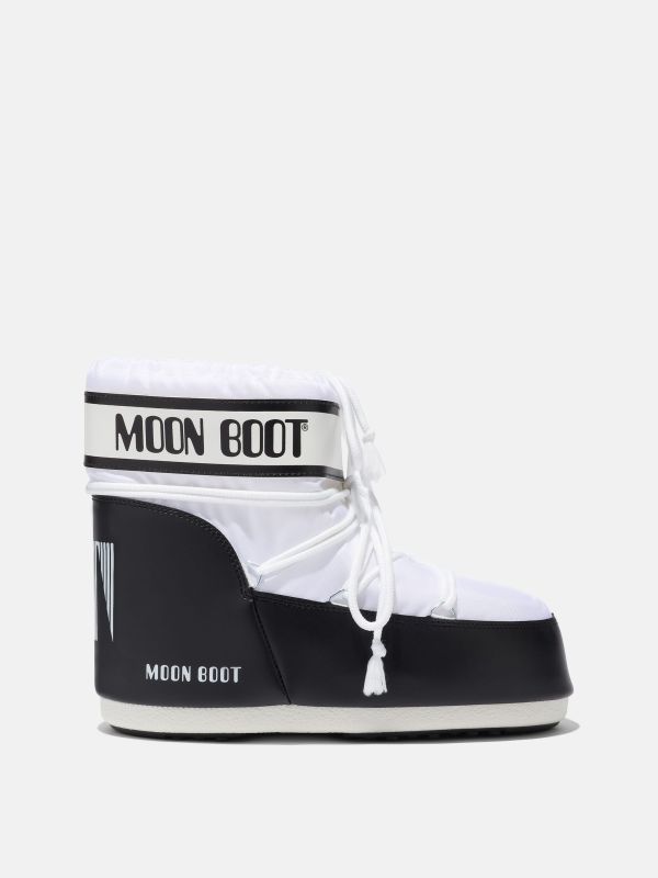 Низкие мунбуты Tecnica Moon Boot Icon low white black
