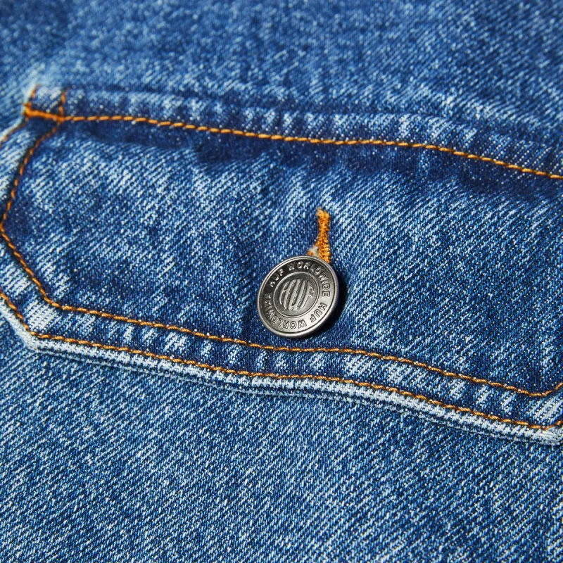 Куртка HUF SP26 89 Trucker Jacket denim indigo