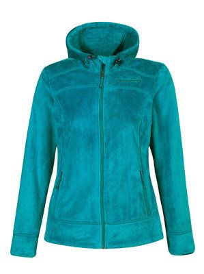 Fleece jacket Free Country Hooded Butterpile Jacket green