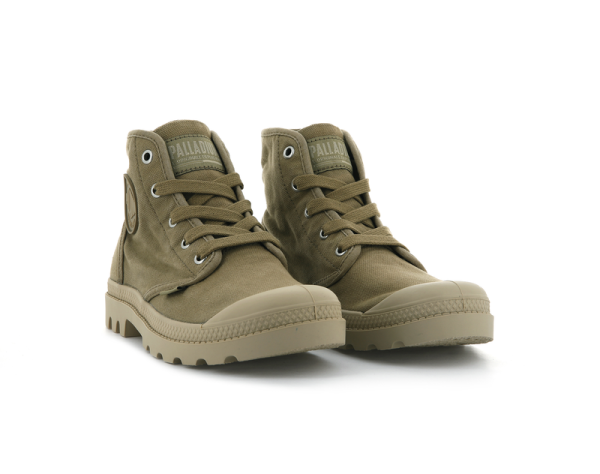 Черевики Palladium Pampa hi olive/ginger