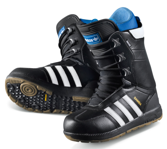 Сноубордичні черевики Adidas Samba black white