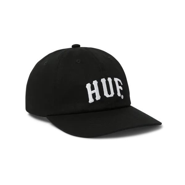 Кепка HUF HO25 Arch 6 Panel snapback black