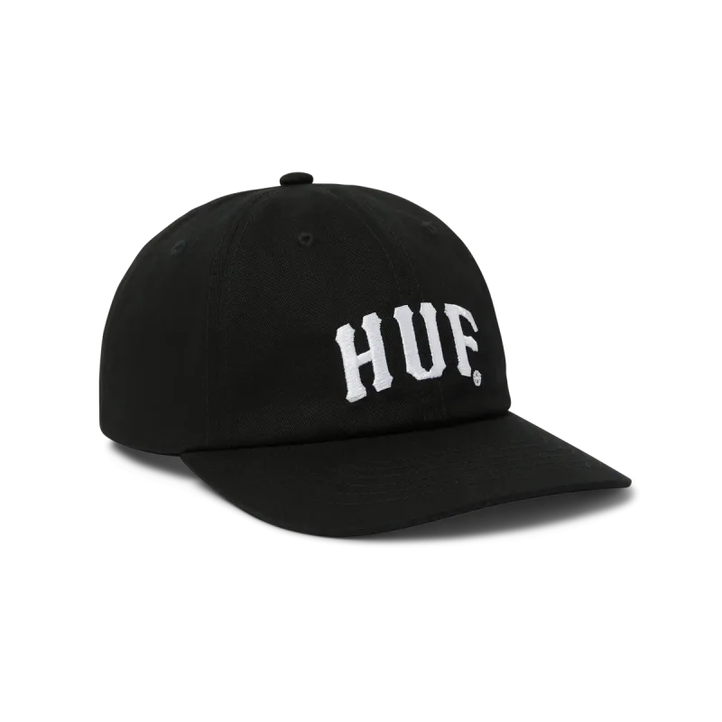 Кепка HUF HO25 Arch 6 Panel snapback black