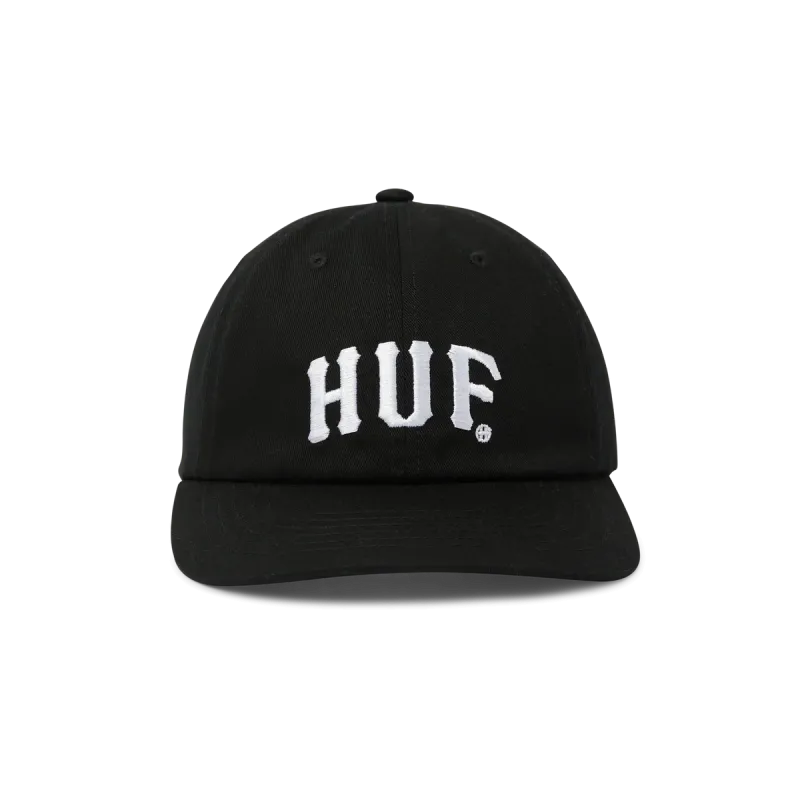 Кепка HUF HO25 Arch 6 Panel snapback black