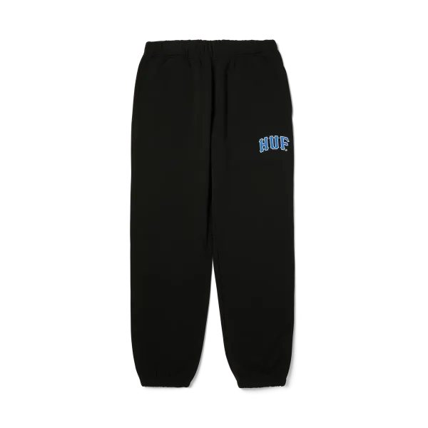 Штани HUF HO25 Arch Fleece pant black