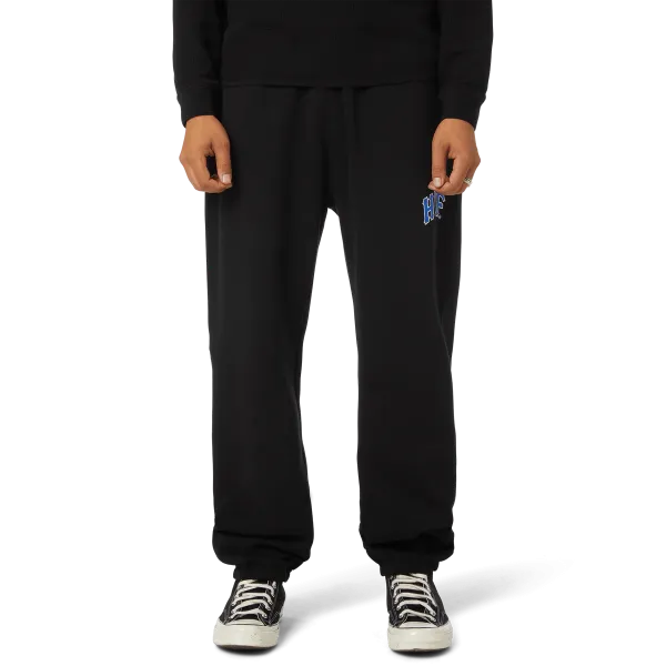Штани HUF HO25 Arch Fleece pant black