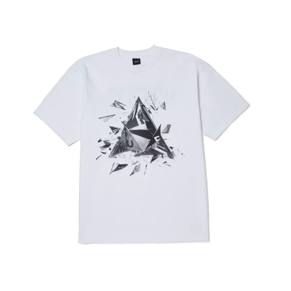 Футболка HUF SP25 Auto Glass tee white