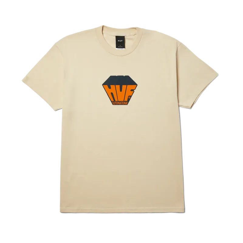 Футболка HUF SP26 Big Block bleach