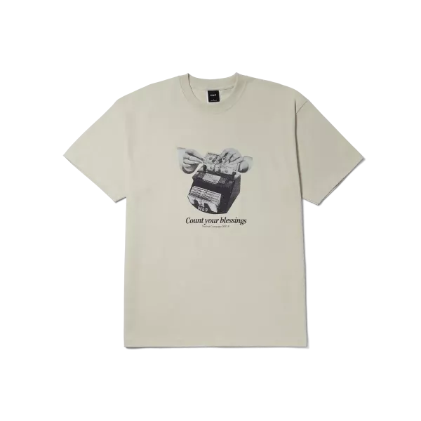 HUF HO24 Blessings tee stone