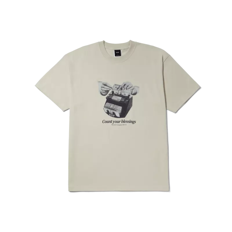 Футболка HUF HO24 Blessings tee stone