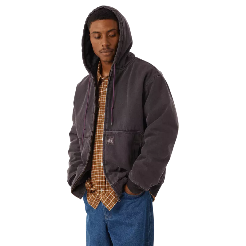 Куртка HUF FA24 Boulder work raisin