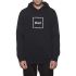 Худі HUF Box logo pullover hoodie black 