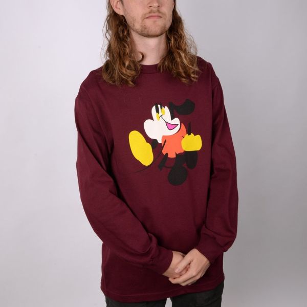 Лонгслів Quasi HOQ19 Walter ls burgundy